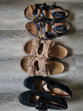 3 pairs Shoes size 8